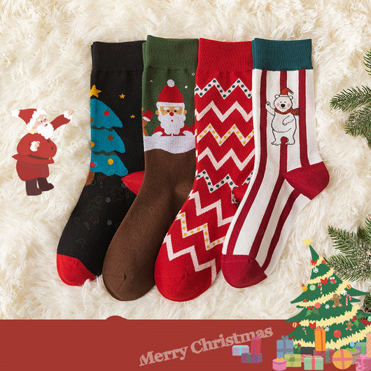 Calcetines Navideños Escolares con Ilustraciones Tiernas - Image 15