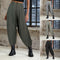 Pantalones Harem Casuales Otoño para Mujer - Corte Holgado y Cómodo