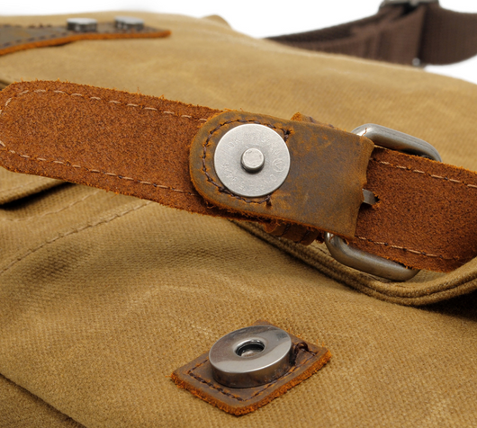 Bolsa de Lona para Hombre con Correa de Hombro - Image 4