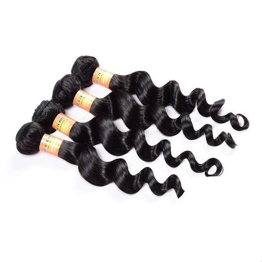 Flequillo de Cabello Natural