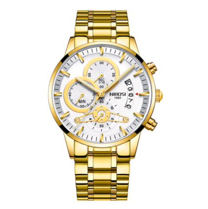 Reloj de Acero Inoxidable para Hombre - Sumergible con Cristal Luminoso - Image 6