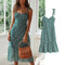 Vestido Camisero de Gasa Floral