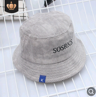 Gorra Pescador Pana Mujer Otoño Invierno Estilo Harajuku Bordado - Image 6