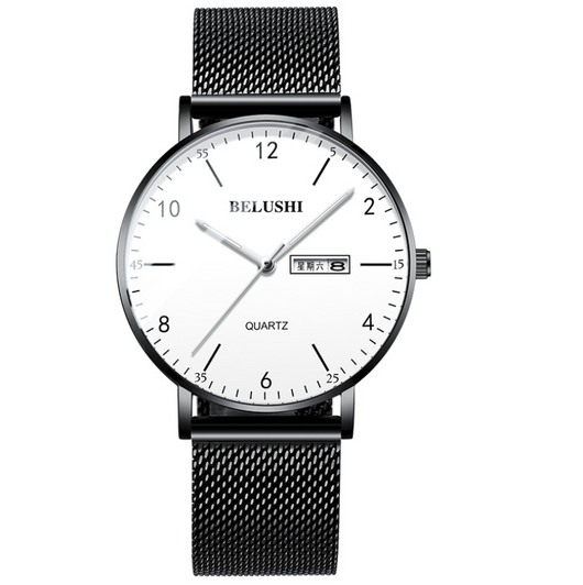 Reloj Cuarzo Hombre Casual Ejecutivo Resistente al Agua con Esfera Luminosa - Image 7