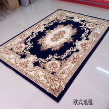 Alfombra de Terciopelo Cristal Europeo con Impresión Digital para Sala de Estar