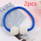 Magnetic Curtain Tiebacks Pearl Beads Royal Azul 2 Piezas