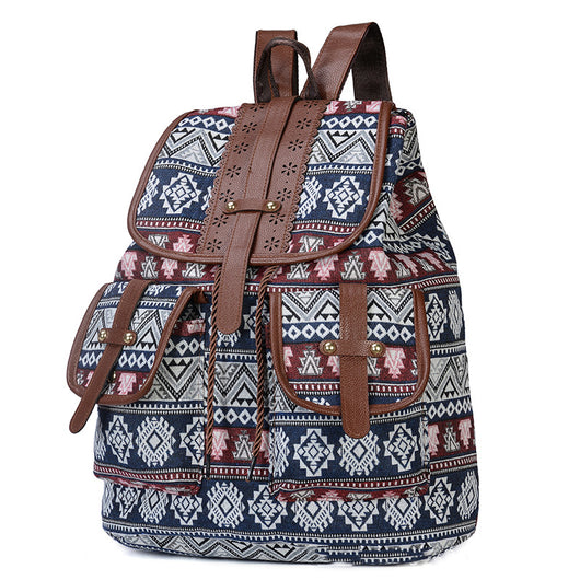 Mochila Étnica para Mujer - Diseño Bohemio y Funcional - Image 8