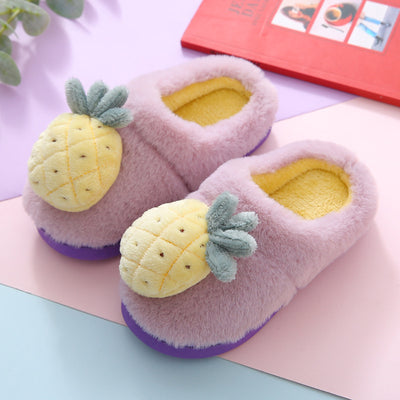 Pantuflas de Algodón Infantiles con Diseño de Frutas - Image 10