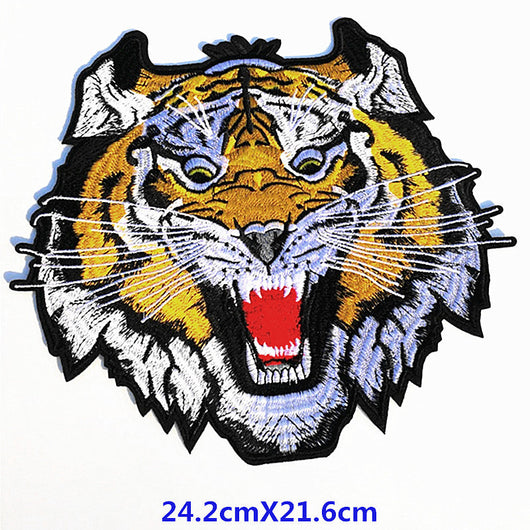Parche Bordado de Cabeza de Tigre Micro Capítulo - Image 16