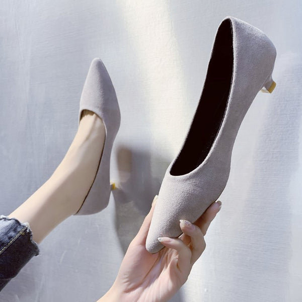 Zapato Ante Medio-Bajo