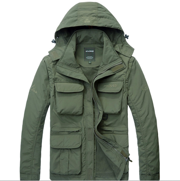 Chaqueta Táctica Térmica Impermeable para Invierno