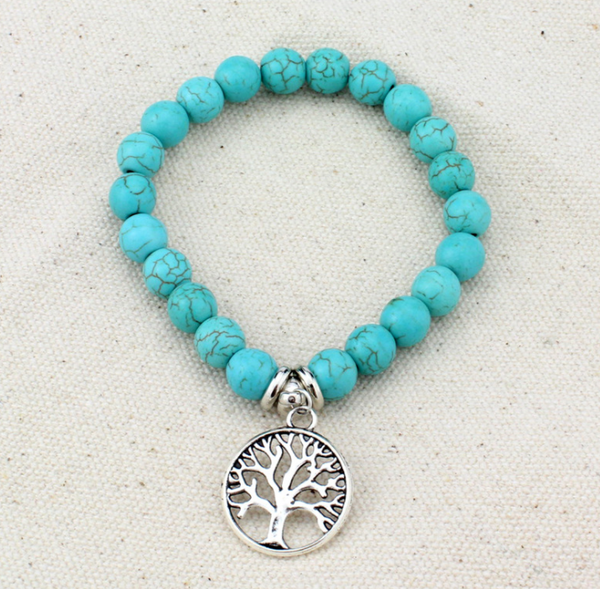 Pulsera Boho Vintage con Turquesas - Joyería de Moda