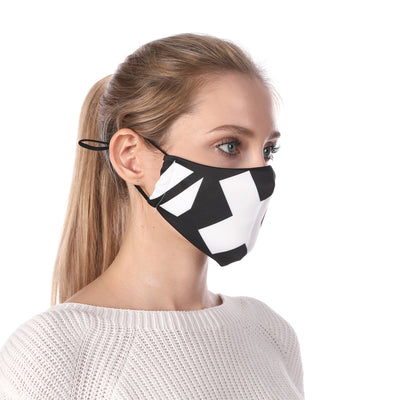 Mascarilla de Algodón con Ajuste de Gancho para Oreja - Diseño Estampado - Image 8