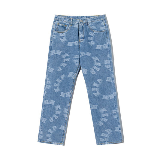 Pantalones Vaqueros Rotos Estilo Retro Vintage - Image 2