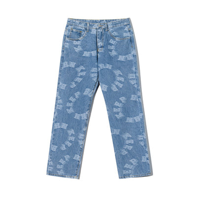 Pantalones Vaqueros Rotos Estilo Retro Vintage - Image 2