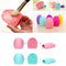 Huevo de Silicona para Limpiar Brochas de Maquillaje
