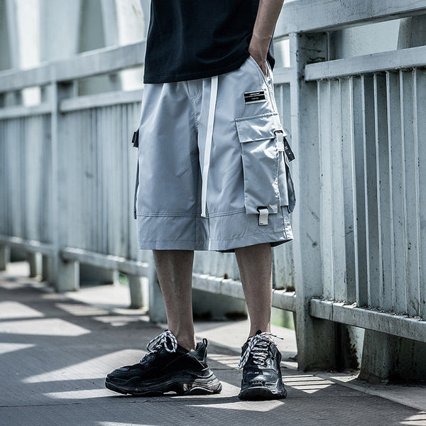 Shorts Funcionales Multi-Bolsillos Streamer para Hombre
