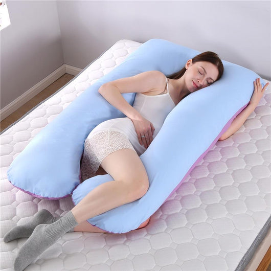 Almohada de Maternidad en Forma de U - Soporte Ergonómico para Embarazadas - Image 26