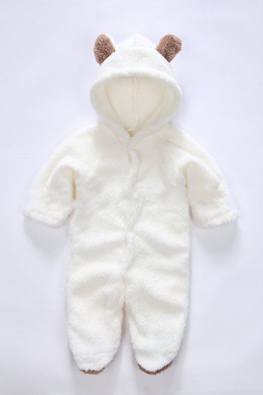 Pijama Enterizo de Terciopelo Infantil sin Relleno - Image 5