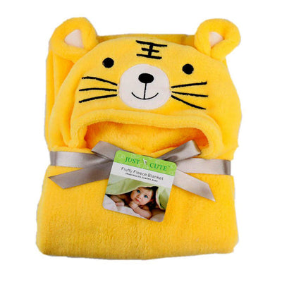 Bata de baño con capucha para bebé - Toalla frotada suave y cálida - Image 30