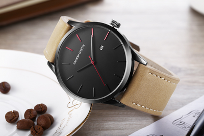 Reloj de Hombre con Esfera Grande, Pulsera Mate y Calendario - Diseño Premium Autorizado - Image 7