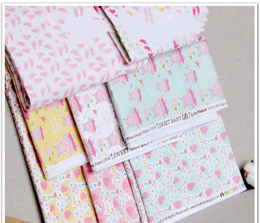 Tela Algodón Estampado Caricatura Colores Pastel para Costura DIY - Image 2