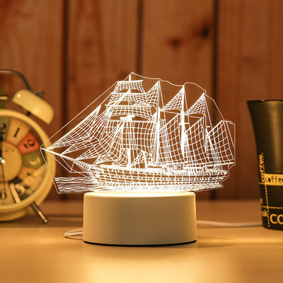 Lámpara LED Creativa para Mesita de Noche con Control Táctil - Image 17