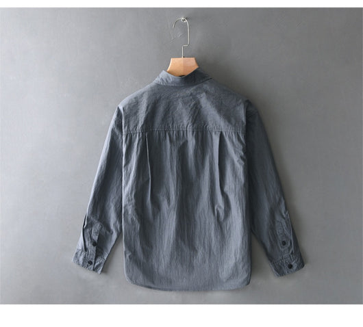 Camisa Casual de Manga Larga para Hombre - Image 11