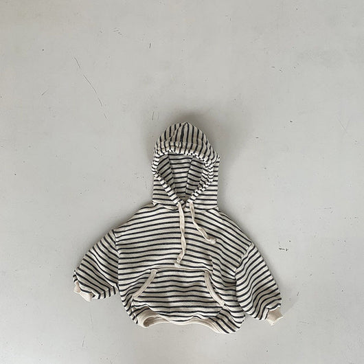 Sudadera Infantil a Rayas Suelta y Cómoda - Image 16