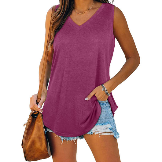 Musculosa Tuxedo Escote V Elegante Ajustada - Image 5