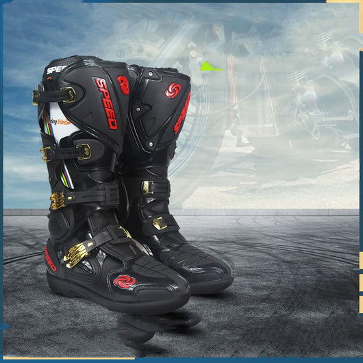Botas de Motociclismo Antideslizantes con Protección Reforzada - Image 15