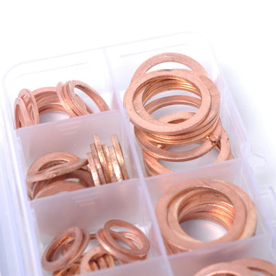 Kit de 120 Juntas de Cobre Recocidas para Sellos Hidráulicos - Image 3