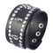 Multi-layer vintage cowhide rope Skull Negro