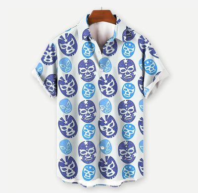 Camisa Hawaiana Estampada para Hombre - Estilo Vacacional Playa - Image 2