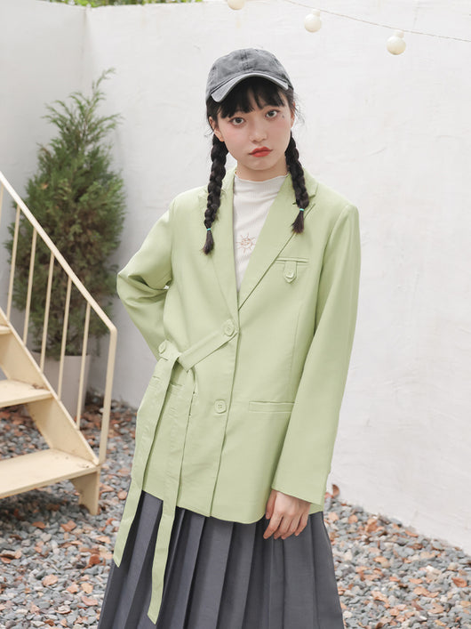 Blazer Casual Elegante para Mujer Talla Pequeña