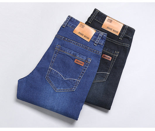 Jeans Rectos Elásticos Sueltos - Image 10