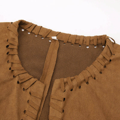 Chaleco de Gamuza con Borlas para Mujer - Image 18