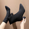 Tacones Altos Puntiagudos con Caña Elástica Ajustable
