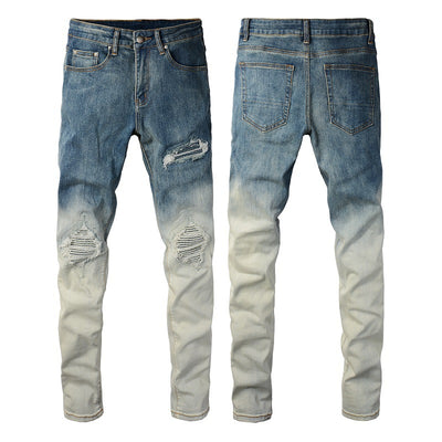 Pantalones Infantiles Retro Degradado Americano - Image 20