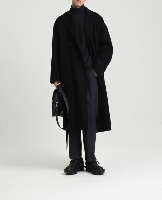 Abrigo de Lana Doble Faz para Hombre - Elegancia y Calidez - Image 13