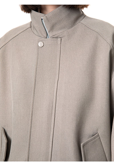 Chaqueta Raglan Casual con Cuello Alzado - Image 13