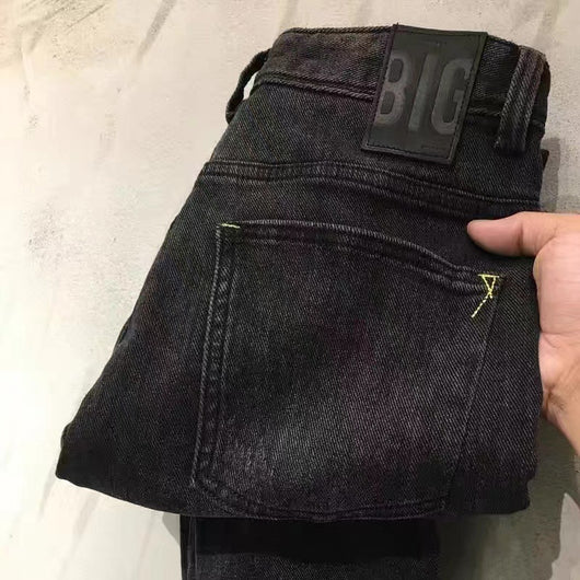 Jeans para Hombre con Estampado de Letras - Image 12