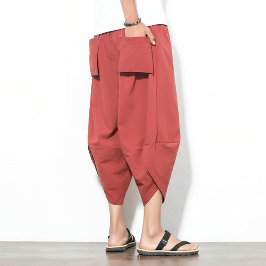 Pantalones Cortos Casuales Hombre - Diseño Moderno de 9 Puntos - Image 5