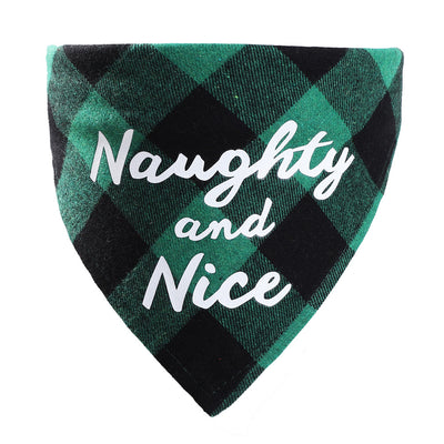 Pañuelo Triangular Navideño para Mascotas - DIY Babero Absorbente para Perros - Image 7