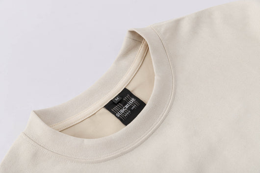 Playera Suelta de Cuello Redondo con Estampado Asterismo para Hombre - Image 7
