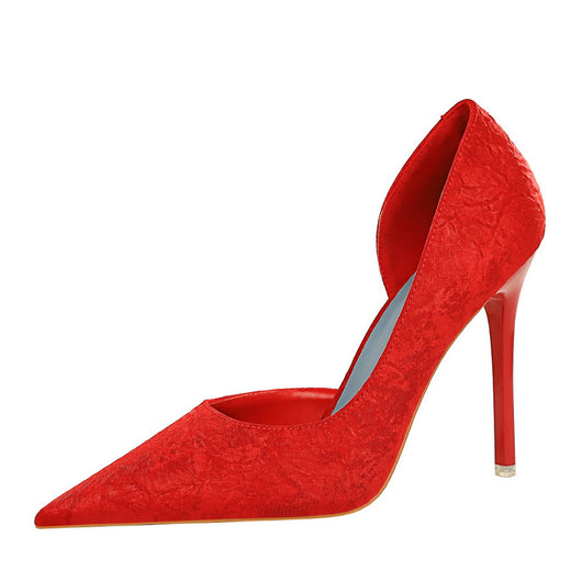 Zapatos Stiletto Elegantes con Punta Fina y Abertura Lateral - Image 5