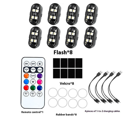 Luz de Advertencia Inalámbrica para Motocicleta con Control Remoto - Image 10