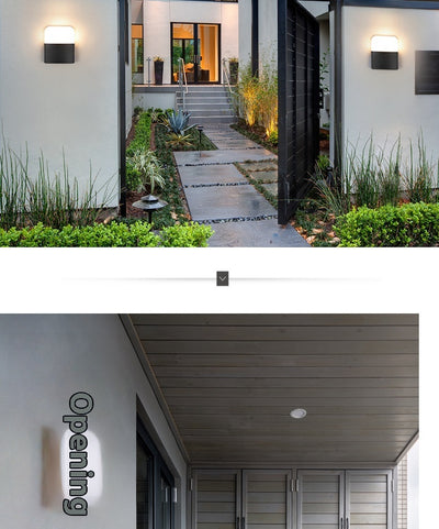 Lámpara LED Impermeable para Balcón y Jardín - Diseño Moderno Minimalista - Image 35