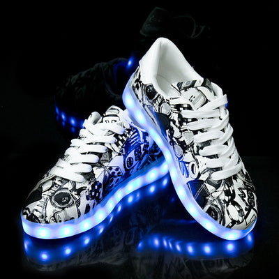 Zapatillas Fluorescentes para Parejas - Calzado Ligero Unisex - Image 3