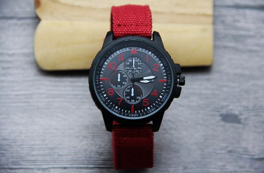 Reloj Vaquero Estilo Denim con Correa Negra - Diseño Casual para Hombre - Image 6